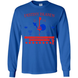 T-Shirts Royal / YS Destiny Island Youth Long Sleeve T-Shirt