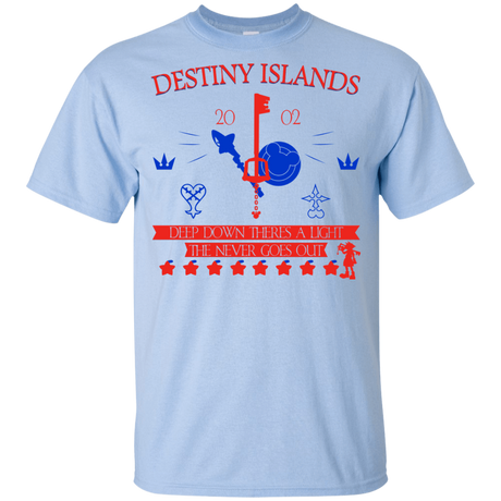 T-Shirts Light Blue / YXS Destiny Island Youth T-Shirt