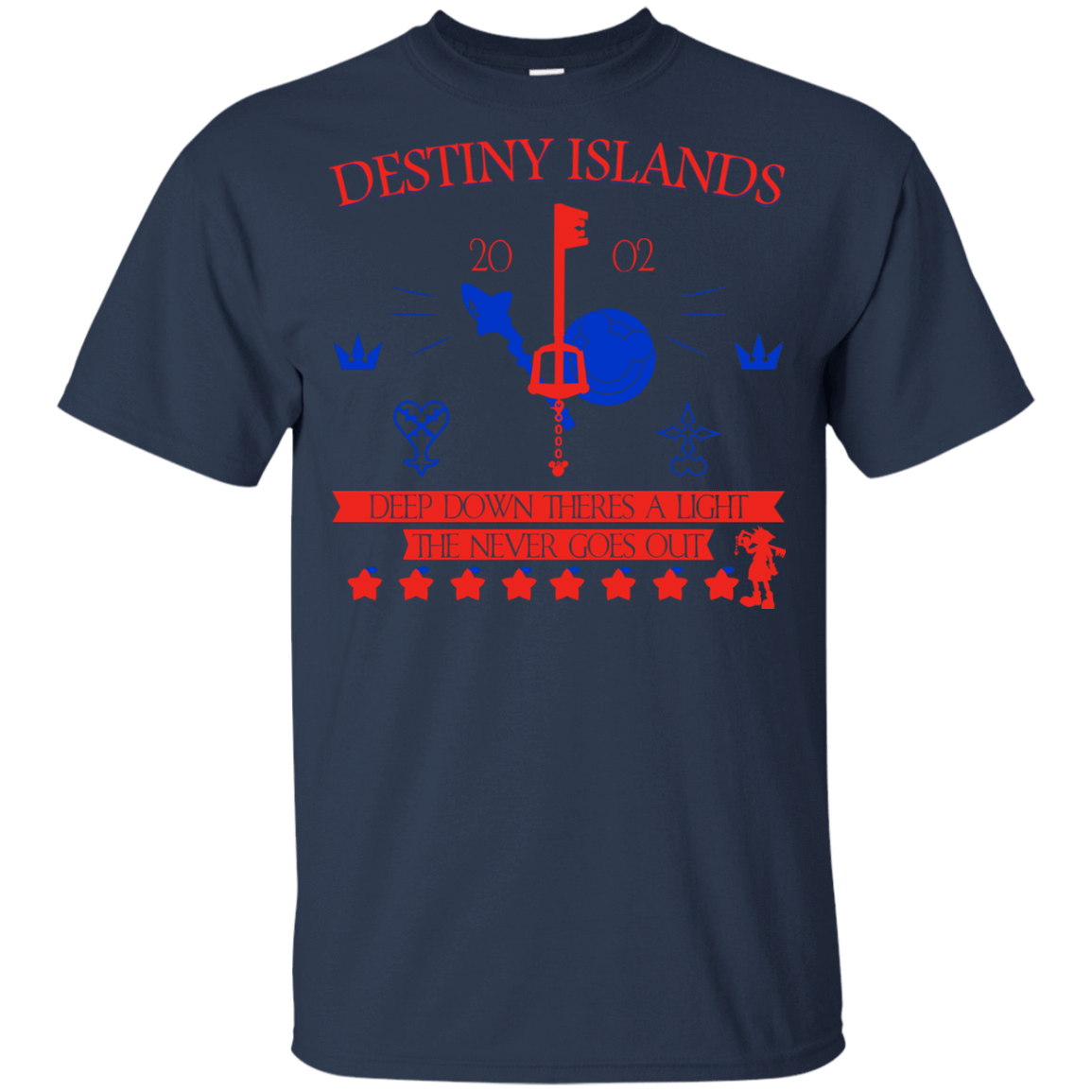 T-Shirts Navy / YXS Destiny Island Youth T-Shirt