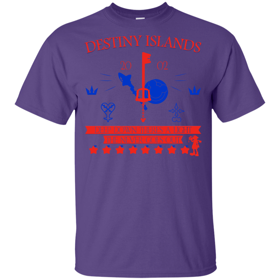 T-Shirts Purple / YXS Destiny Island Youth T-Shirt