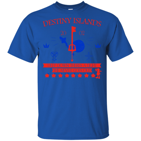 T-Shirts Royal / YXS Destiny Island Youth T-Shirt