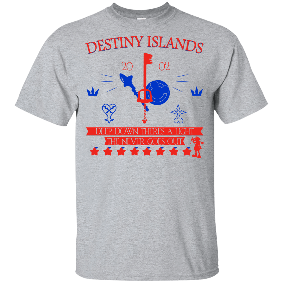T-Shirts Sport Grey / YXS Destiny Island Youth T-Shirt