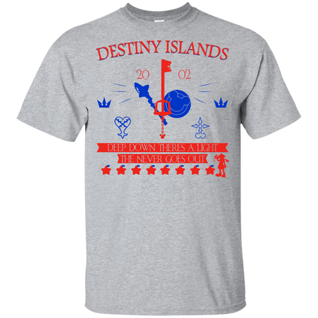 T-Shirts Sport Grey / YXS Destiny Island Youth T-Shirt