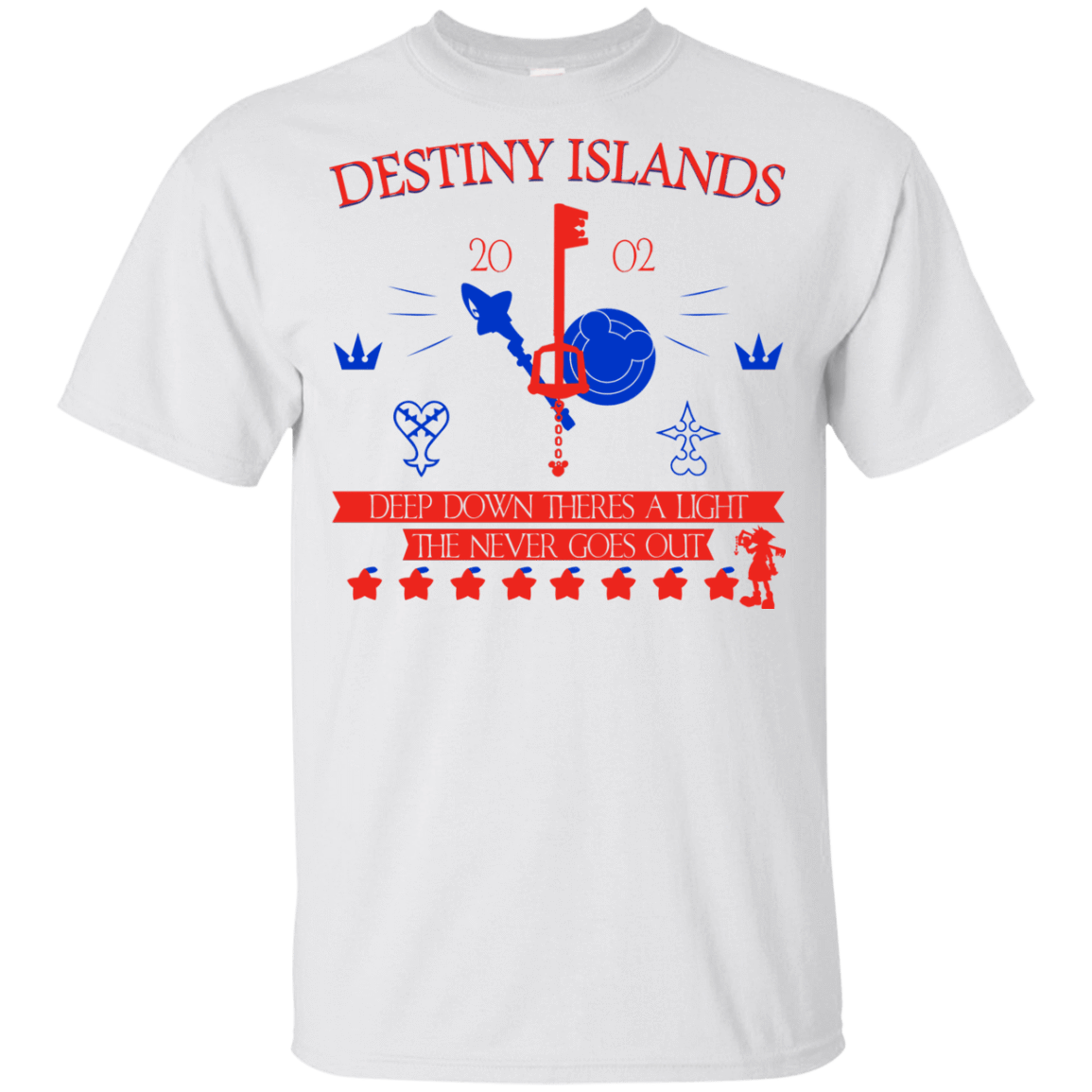 T-Shirts White / YXS Destiny Island Youth T-Shirt