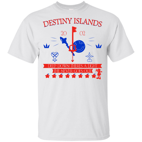 T-Shirts White / YXS Destiny Island Youth T-Shirt