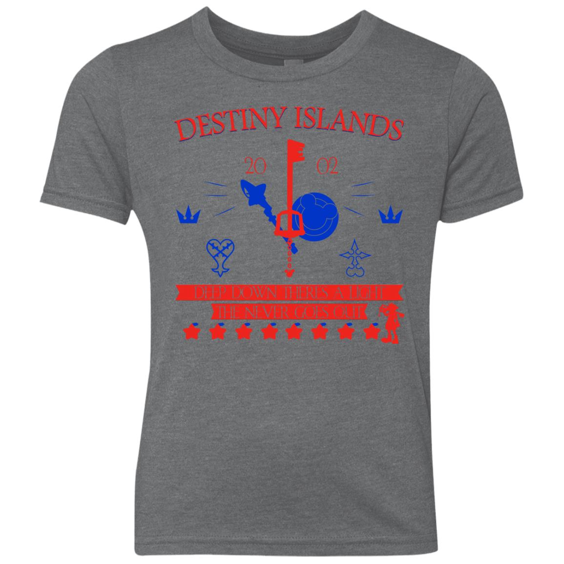 T-Shirts Premium Heather / YXS Destiny Island Youth Triblend T-Shirt