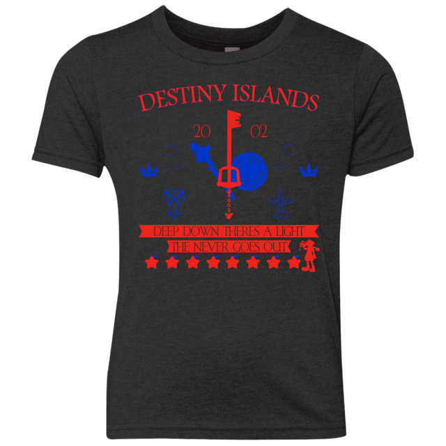 T-Shirts Vintage Black / YXS Destiny Island Youth Triblend T-Shirt