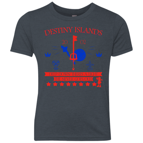 T-Shirts Vintage Navy / YXS Destiny Island Youth Triblend T-Shirt