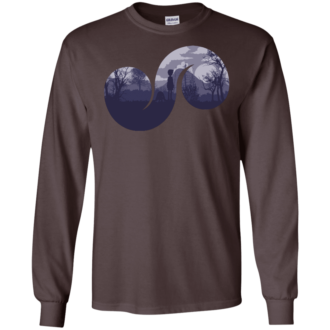 T-Shirts Dark Chocolate / S Destiny Men's Long Sleeve T-Shirt