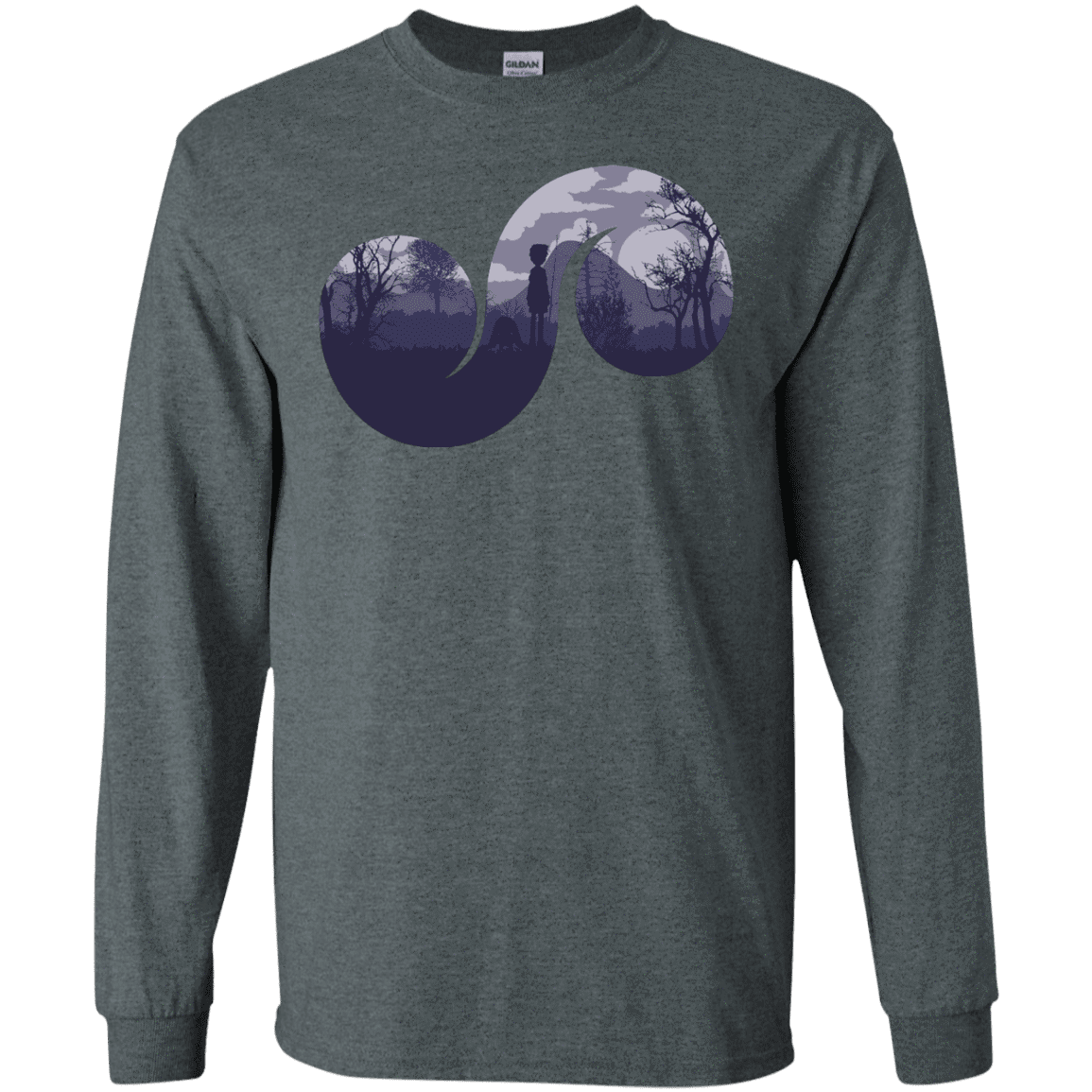 T-Shirts Dark Heather / S Destiny Men's Long Sleeve T-Shirt