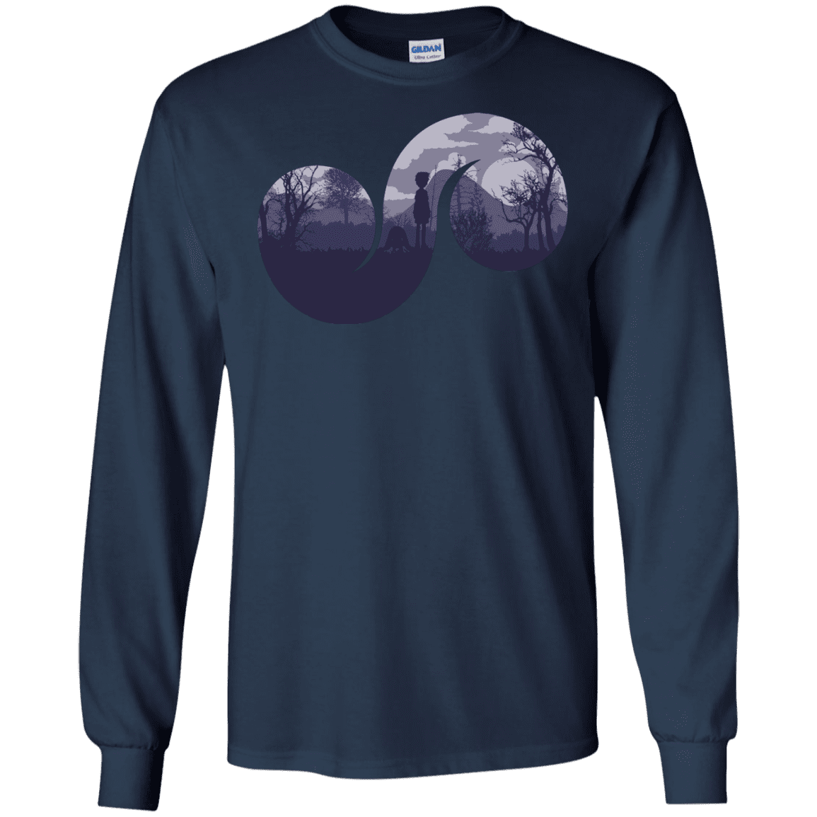 T-Shirts Navy / S Destiny Men's Long Sleeve T-Shirt