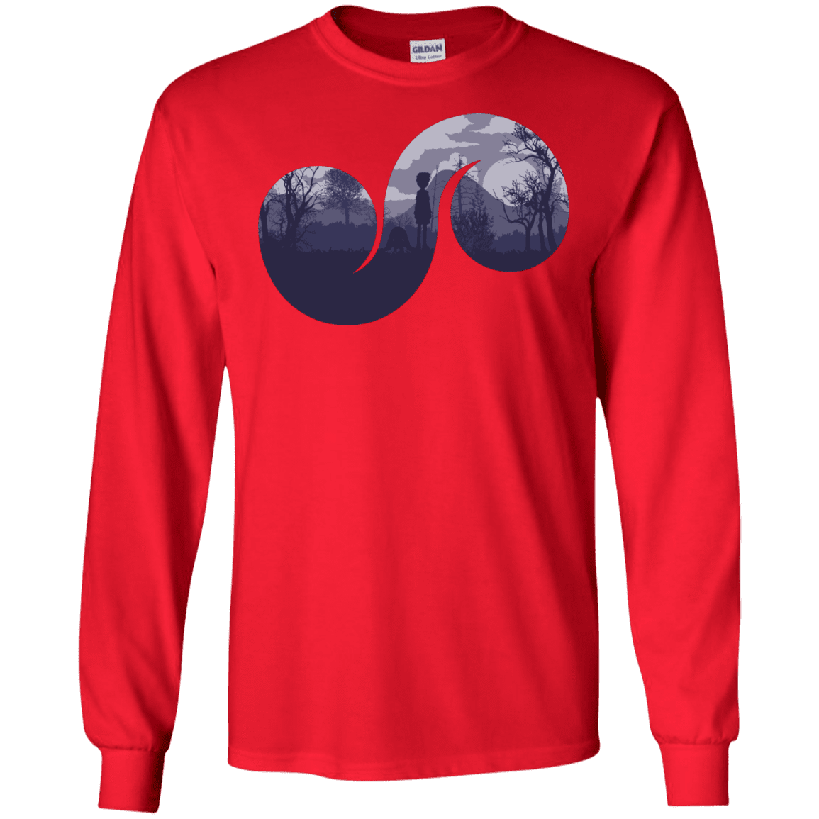 T-Shirts Red / S Destiny Men's Long Sleeve T-Shirt