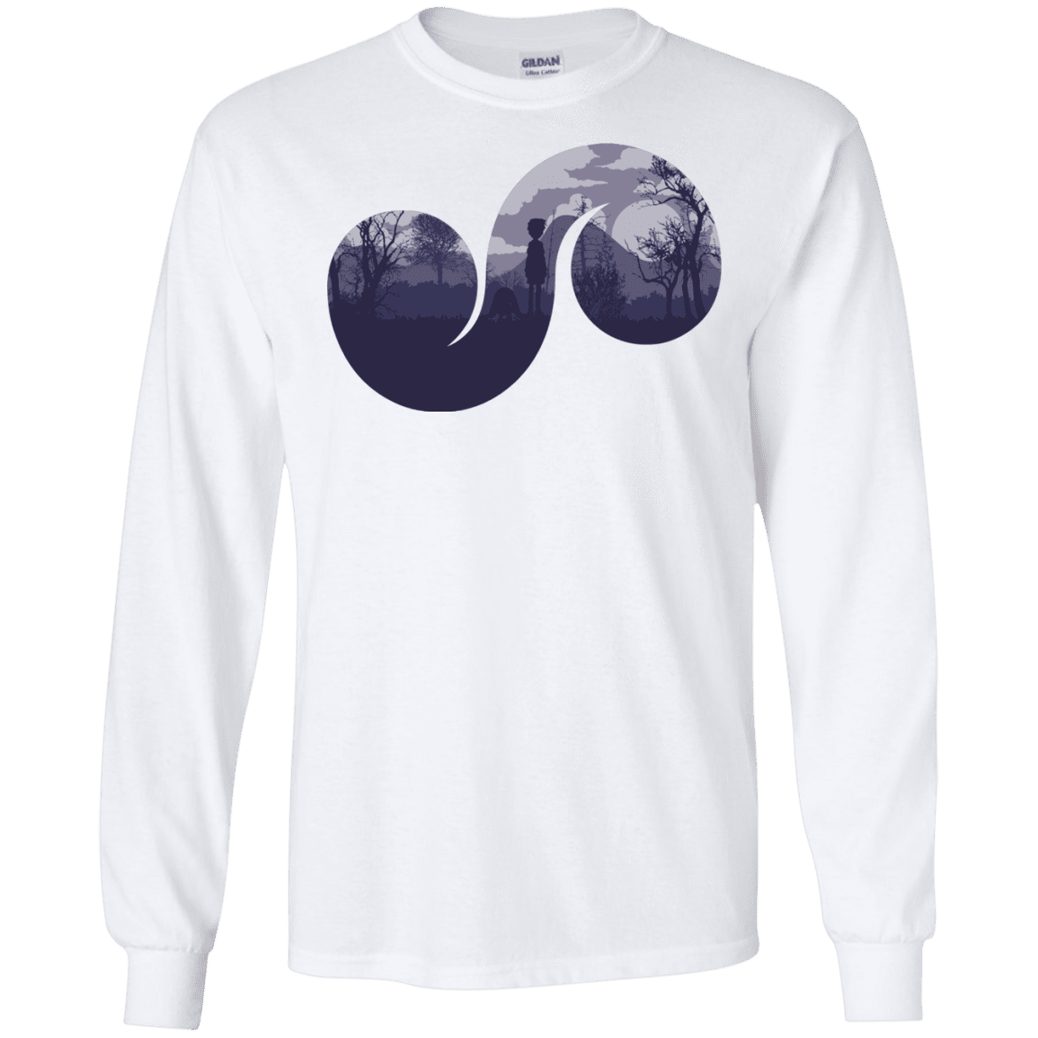 T-Shirts White / S Destiny Men's Long Sleeve T-Shirt