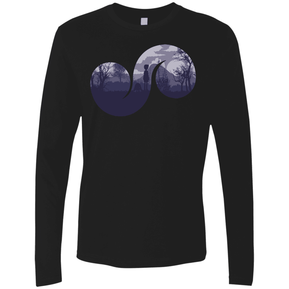 T-Shirts Black / S Destiny Men's Premium Long Sleeve