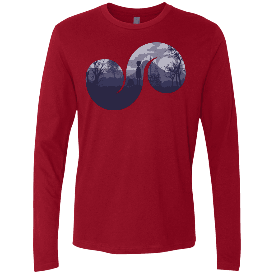 T-Shirts Cardinal / S Destiny Men's Premium Long Sleeve
