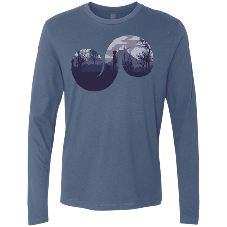 T-Shirts Indigo / S Destiny Men's Premium Long Sleeve