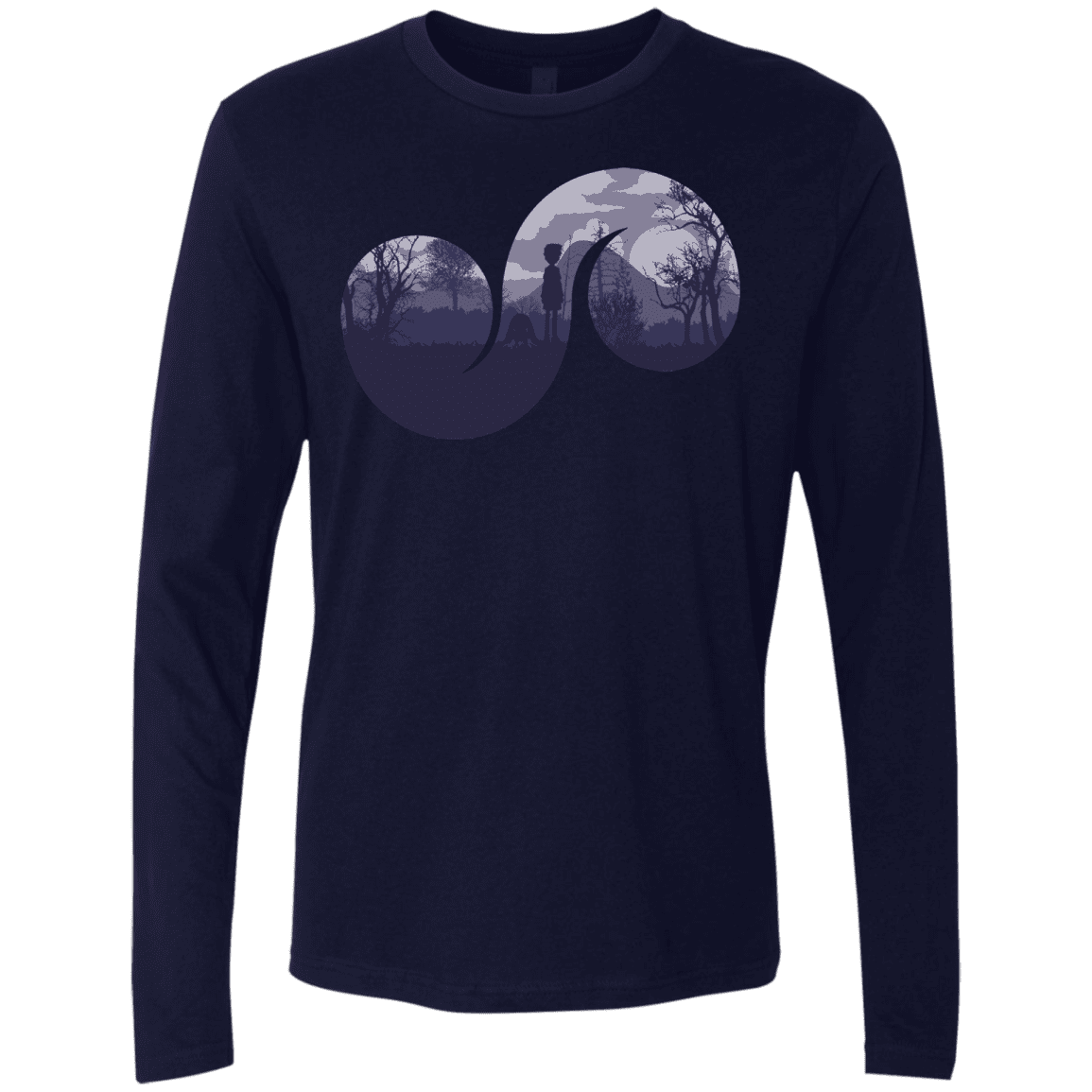 T-Shirts Midnight Navy / S Destiny Men's Premium Long Sleeve