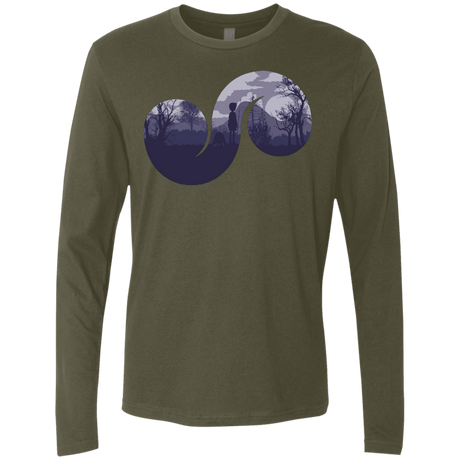 T-Shirts Military Green / S Destiny Men's Premium Long Sleeve