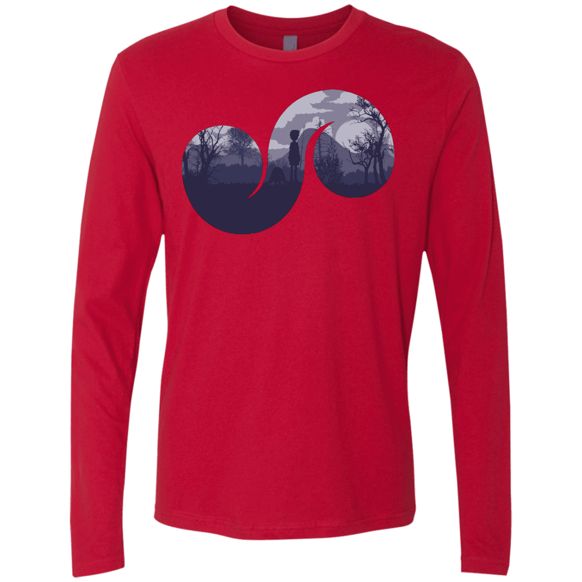 T-Shirts Red / S Destiny Men's Premium Long Sleeve