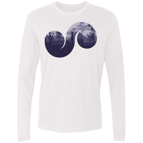T-Shirts White / S Destiny Men's Premium Long Sleeve