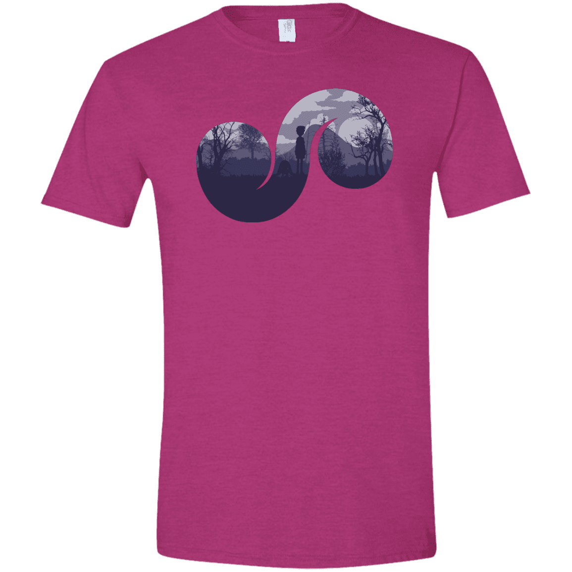 T-Shirts Antique Heliconia / S Destiny Men's Semi-Fitted Softstyle