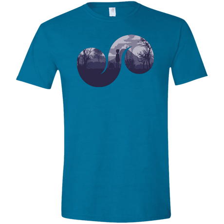 T-Shirts Antique Sapphire / S Destiny Men's Semi-Fitted Softstyle