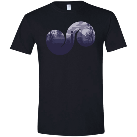 T-Shirts Black / X-Small Destiny Men's Semi-Fitted Softstyle