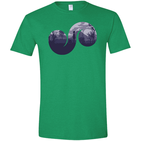 T-Shirts Heather Irish Green / S Destiny Men's Semi-Fitted Softstyle