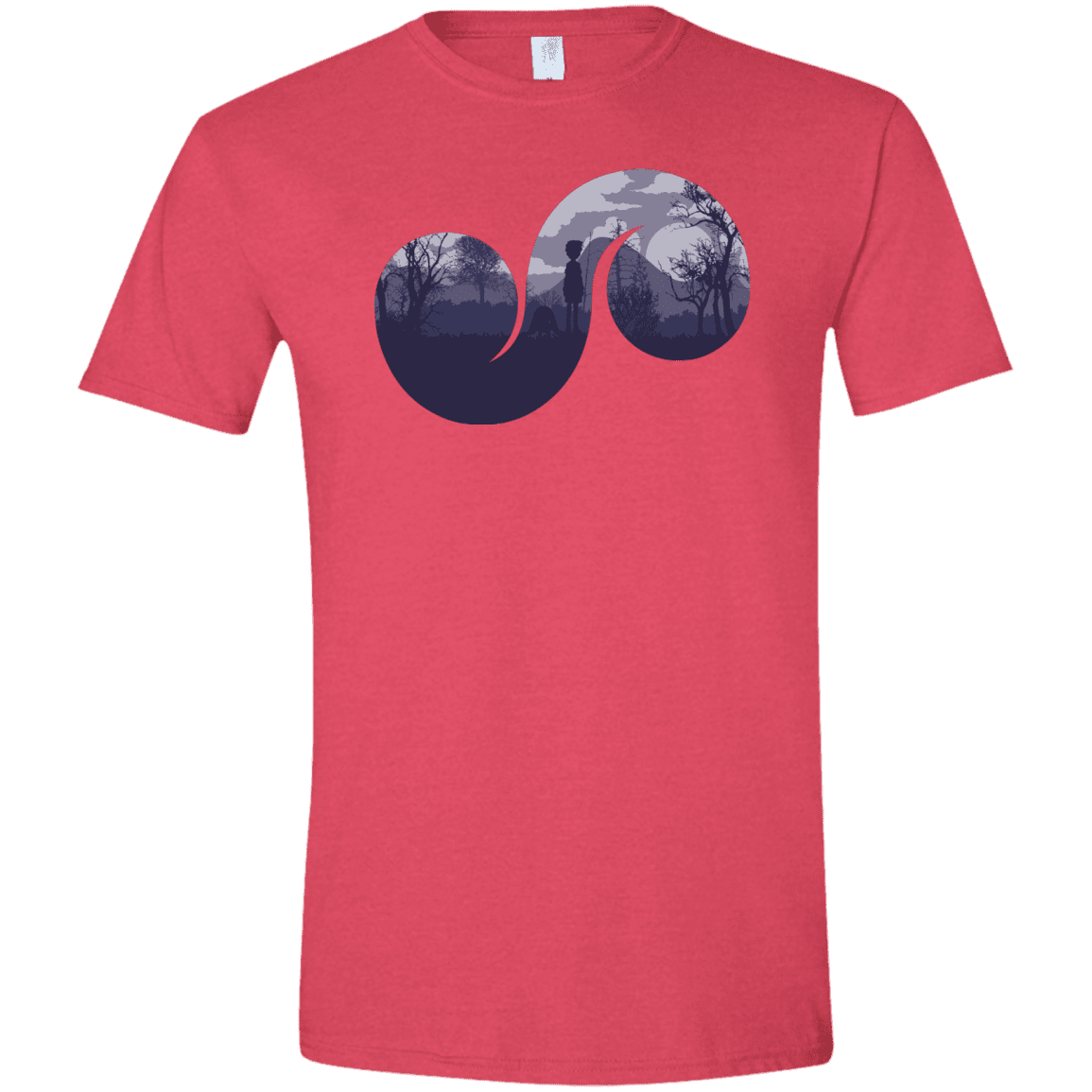 T-Shirts Heather Red / S Destiny Men's Semi-Fitted Softstyle