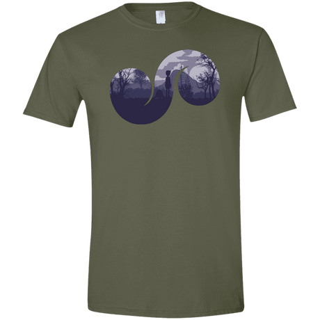 T-Shirts Military Green / S Destiny Men's Semi-Fitted Softstyle