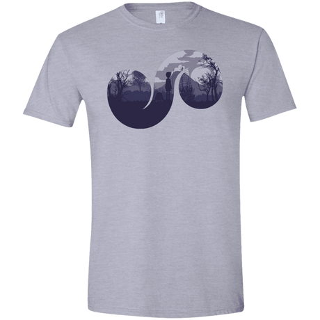 T-Shirts Sport Grey / X-Small Destiny Men's Semi-Fitted Softstyle