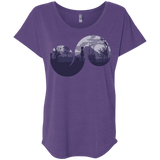 T-Shirts Purple Rush / X-Small Destiny Triblend Dolman Sleeve