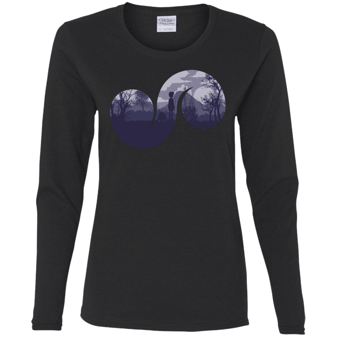 T-Shirts Black / S Destiny Women's Long Sleeve T-Shirt