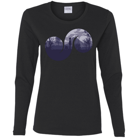 T-Shirts Black / S Destiny Women's Long Sleeve T-Shirt