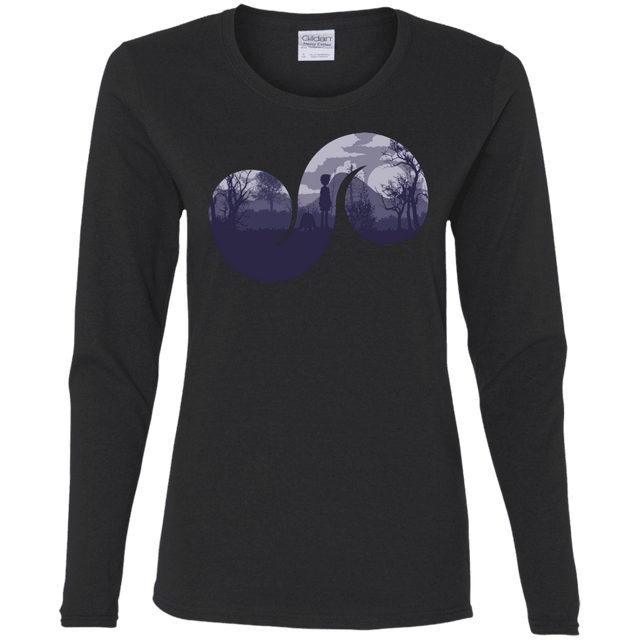 T-Shirts Black / S Destiny Women's Long Sleeve T-Shirt