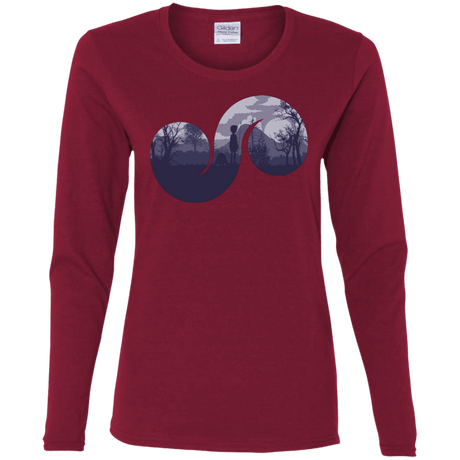 T-Shirts Cardinal / S Destiny Women's Long Sleeve T-Shirt