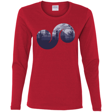 T-Shirts Red / S Destiny Women's Long Sleeve T-Shirt