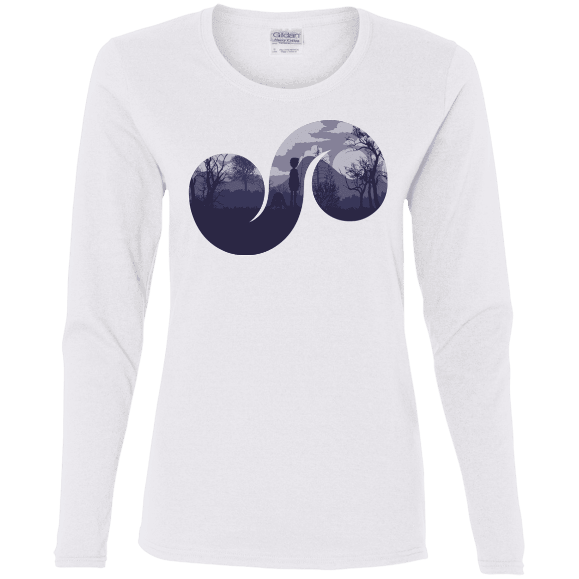 T-Shirts White / S Destiny Women's Long Sleeve T-Shirt