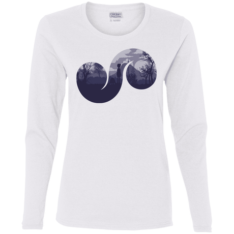 T-Shirts White / S Destiny Women's Long Sleeve T-Shirt