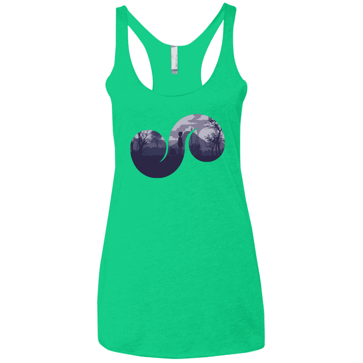 T-Shirts Envy / X-Small Destiny Women's Triblend Racerback Tank