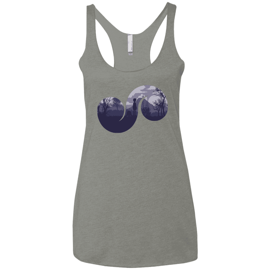 T-Shirts Venetian Grey / X-Small Destiny Women's Triblend Racerback Tank