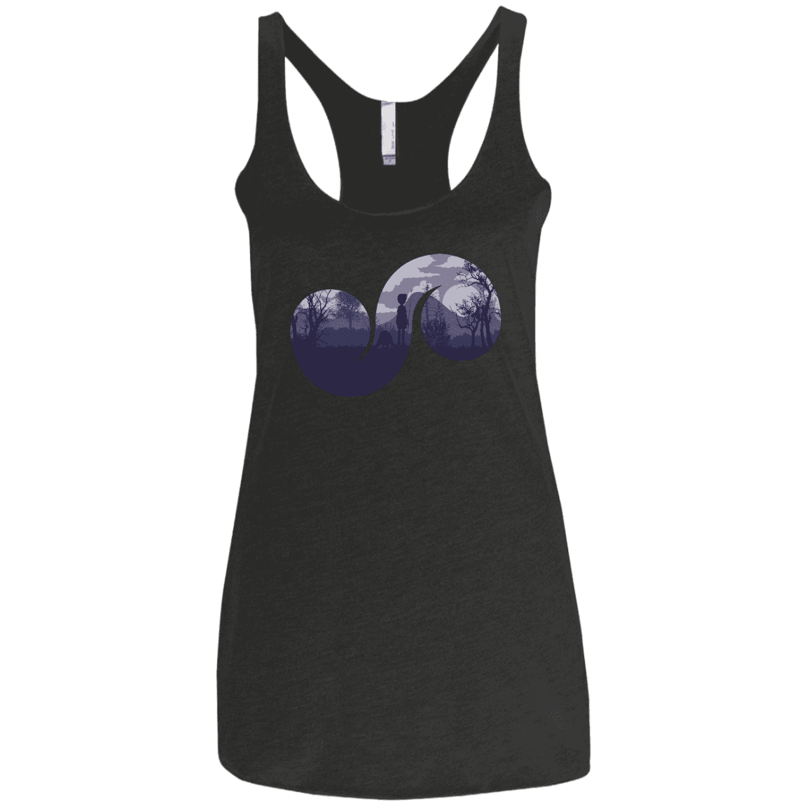 T-Shirts Vintage Black / X-Small Destiny Women's Triblend Racerback Tank