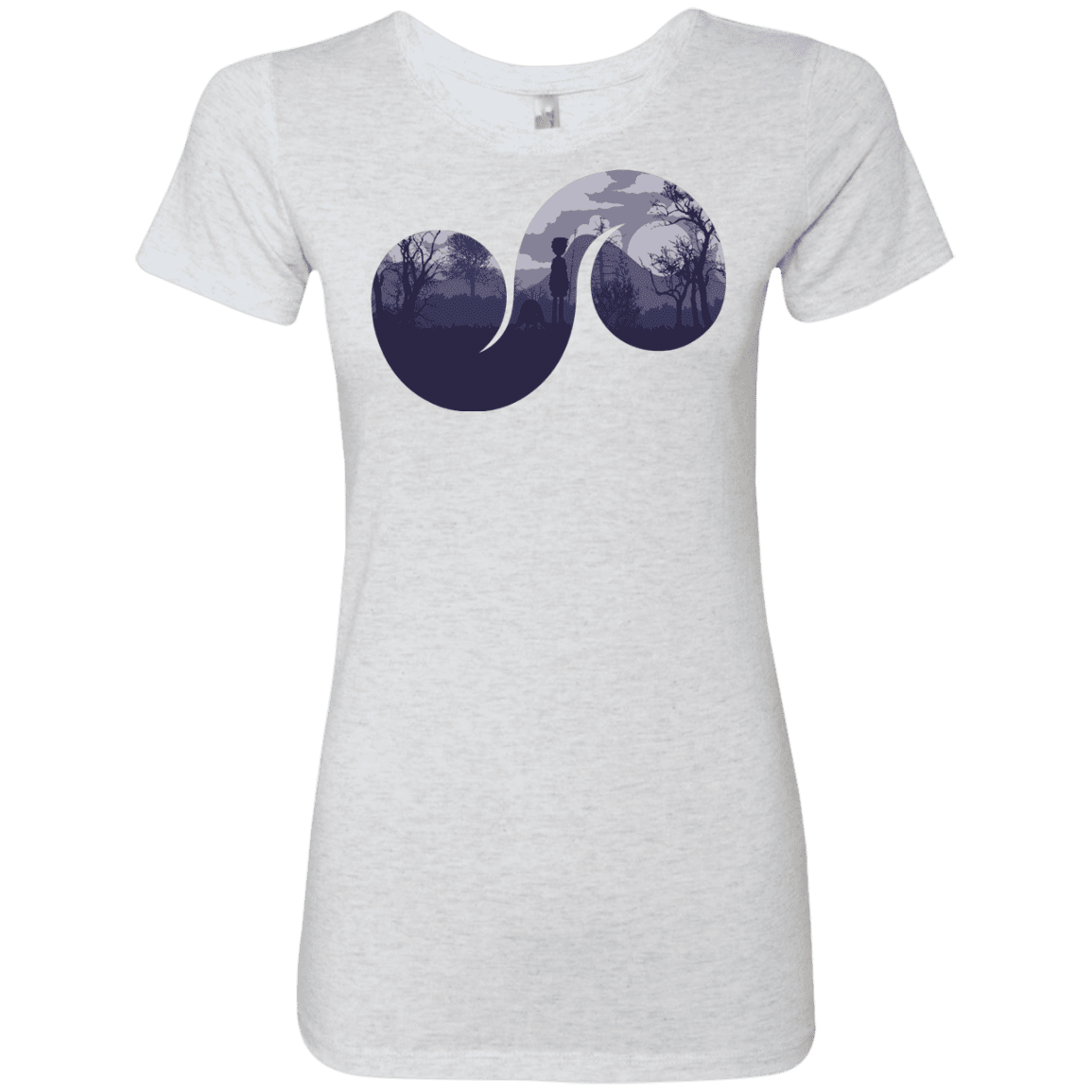 T-Shirts Heather White / S Destiny Women's Triblend T-Shirt