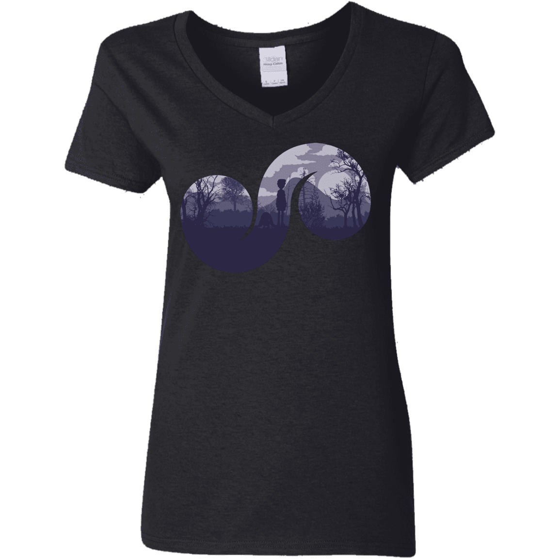 T-Shirts Black / S Destiny Women's V-Neck T-Shirt