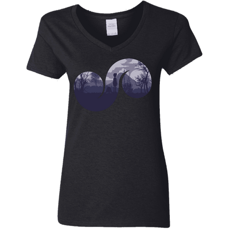 T-Shirts Black / S Destiny Women's V-Neck T-Shirt