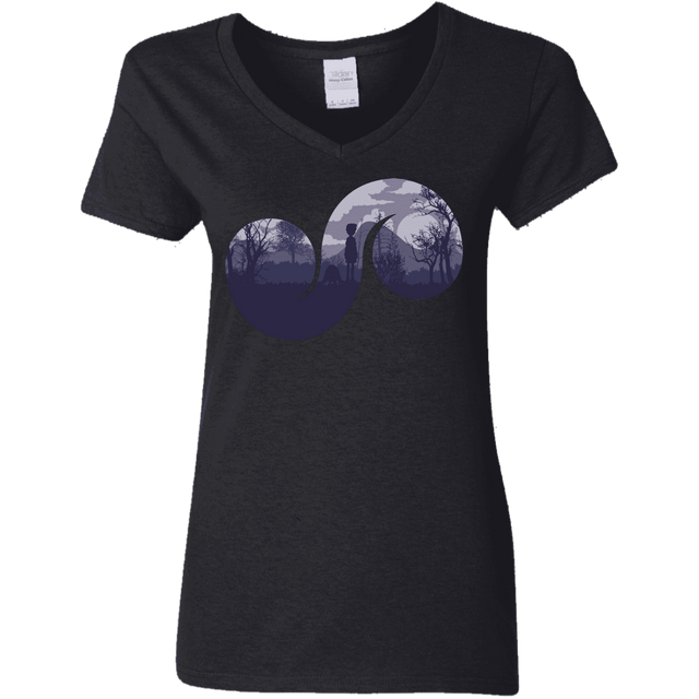 T-Shirts Black / S Destiny Women's V-Neck T-Shirt