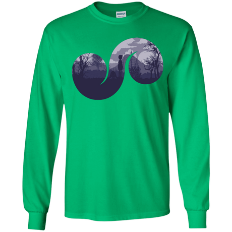 T-Shirts Irish Green / YS Destiny Youth Long Sleeve T-Shirt