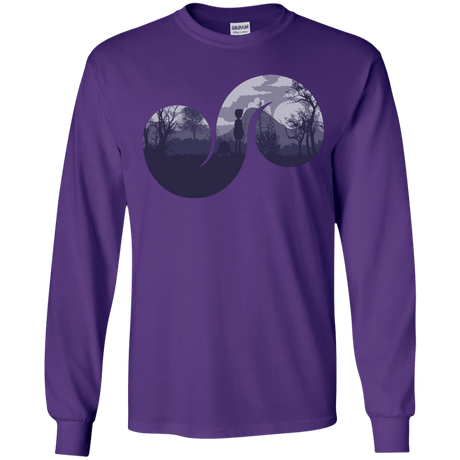 T-Shirts Purple / YS Destiny Youth Long Sleeve T-Shirt