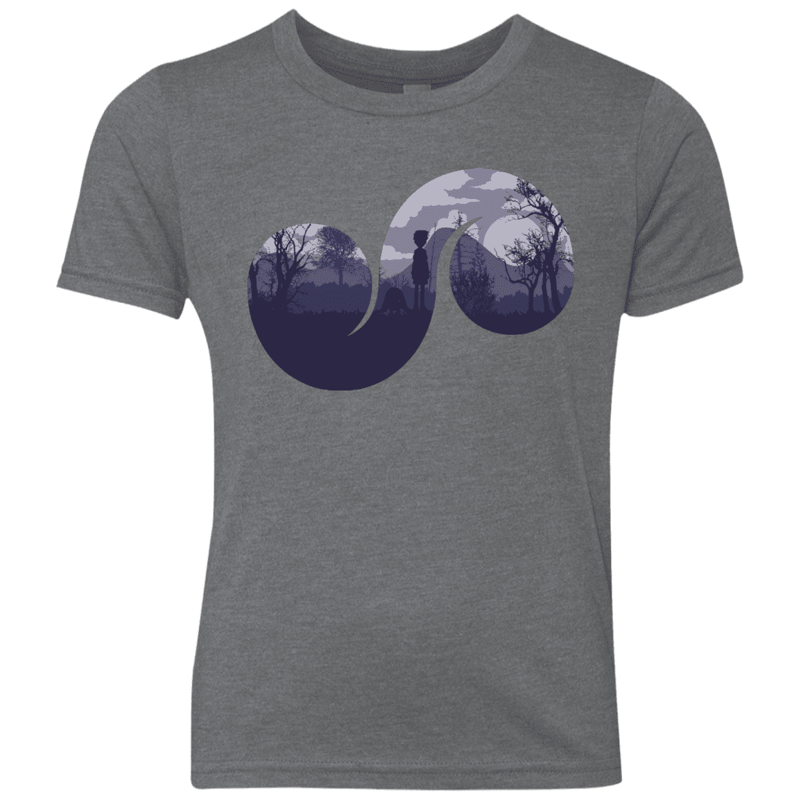 T-Shirts Premium Heather / YXS Destiny Youth Triblend T-Shirt