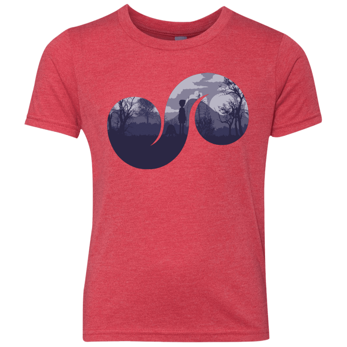 T-Shirts Vintage Red / YXS Destiny Youth Triblend T-Shirt